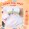 Khăn Sữa Gạc Nhật 4 Lớp Loại 1 – Mềm Mại & Thấm Hút Vượt Trội | An Toàn Cho Bé Sơ Sinh Tuyệt Đối