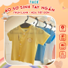 Áo Sơ Sinh Tay Ngắn Thun Lạnh Cho Bé Trai/Gái - Họa Tiết Đơn | Mát – Mềm – Co Giãn Tối Đa, Thoáng Khí