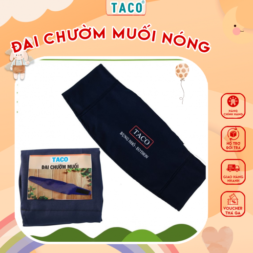 Đai Chườm Nóng Thảo Dược TACO | Lưu Thông Khí Huyết, Giảm Đau Lưng, Thư Giãn Ngủ Ngon Sâu Giấc