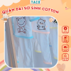 Quần Sơ Sinh Dài Cotton Mềm Mát Họa Tiết Cho Bé Sơ Sinh Bé Trai Bé Gái 0-9m (3-9kg) Cao Cấp, Bền Đẹp